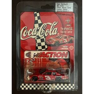 Dale Earnhardt 3 Coca Cola 1998 Monte Carlo Limited Edition 164 Scale Stock Car